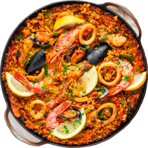 cazuela de mariscos